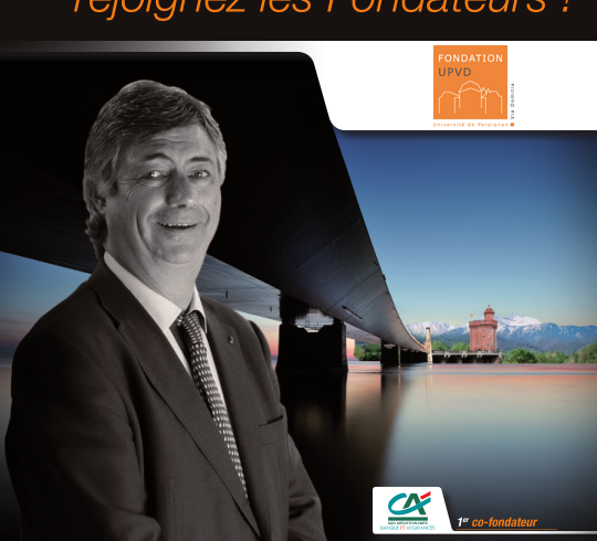 Crédit Agricole Sud Méditerranée, membre fondateur de la Fondation UPVD