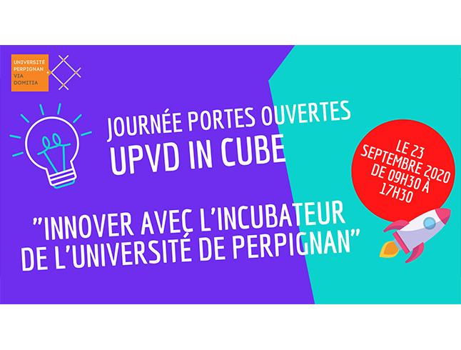 UPVD IN CUBE : Journée Portes Ouvertes