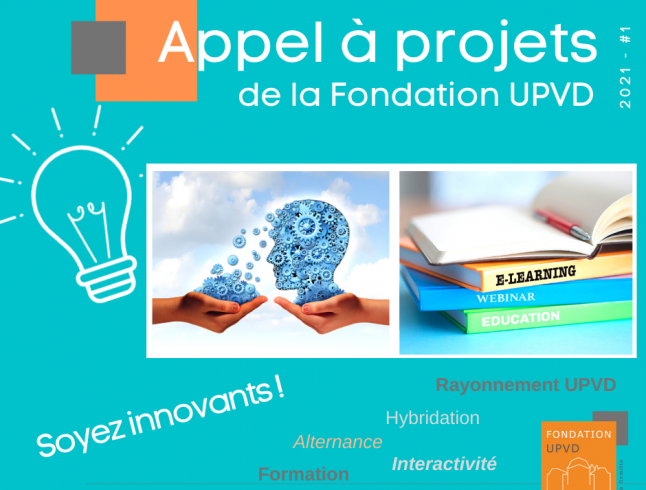 Nouvel Appel à Projets de la Fondation UPVD