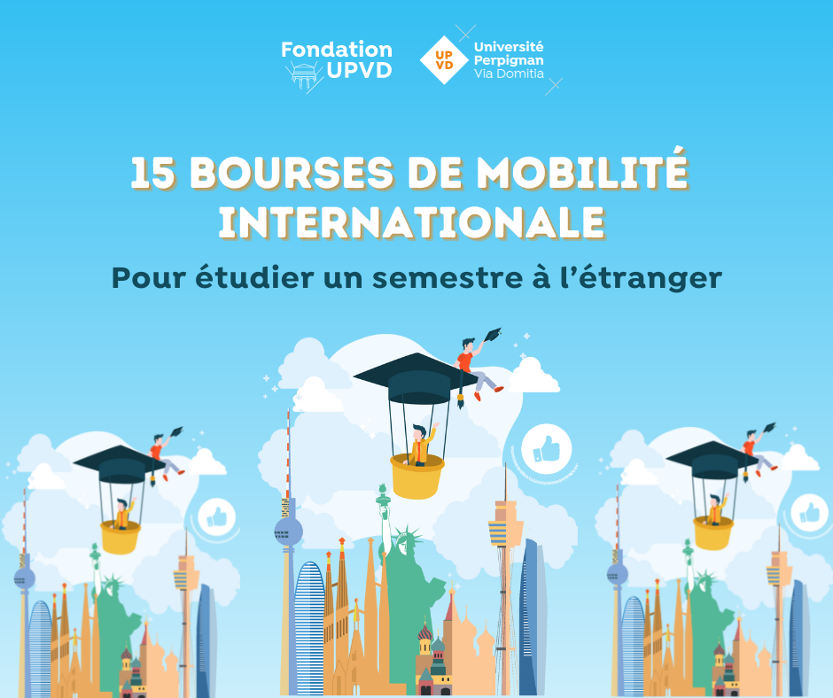 Bourses de mobilité internationale pour un séjour d'études à l'étranger