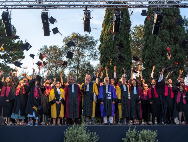 La 9ème “Cérémonie de remise de diplômes des Docteurs” de l’Université de Perpignan Via Domitia.
