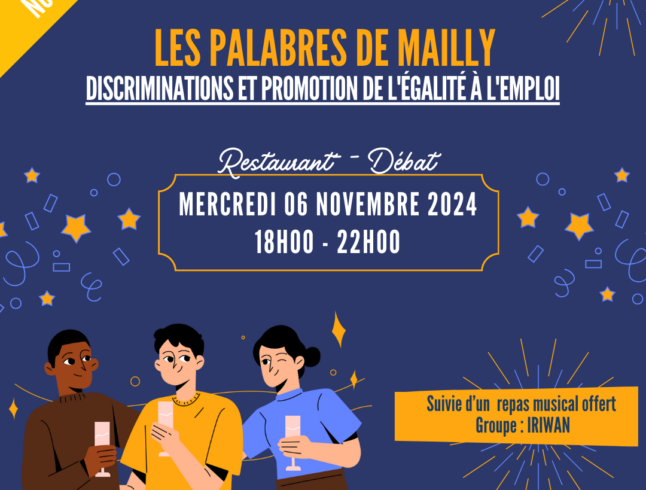 Les Palabres de Mailly : un nouveau concept de restaurant-débat pour promouvoir l’égalité des chances à l’UPVD