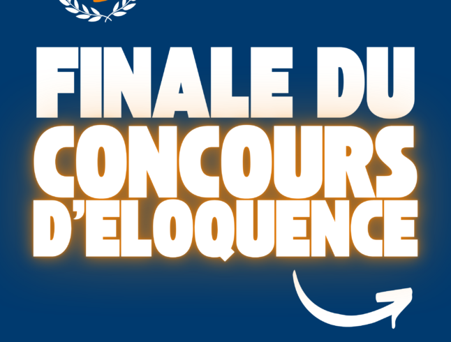 Assistez à la FINALE du concours d’éloquence de la Fondation UPVD !