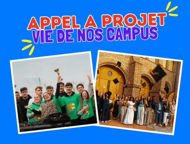 L’APPEL A PROJET “VIE DE NOS CAMPUS” est de retour